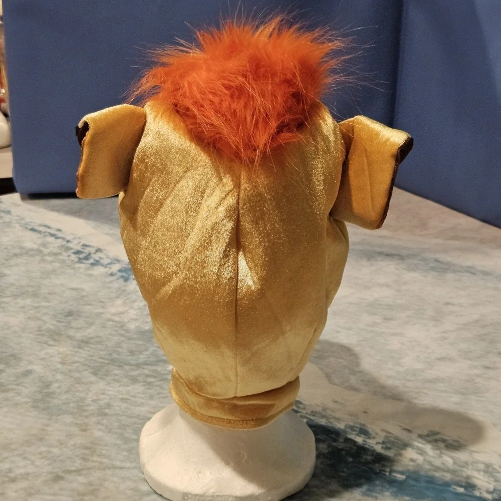 Disney Junior The Lion Guard Kion Costume Toddler Large 4-6 Jumpsuit Mask Tail